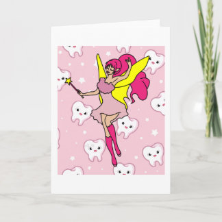 Tooth Fairy Dentist Borttappad Mjölk Tooth Kort