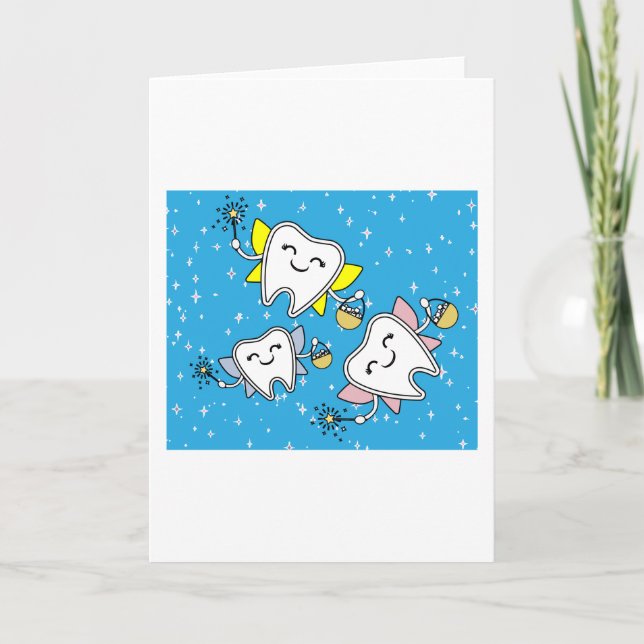 Tooth Fairy Dentist Borttappad Mjölk Tooth Kort (Framsida)