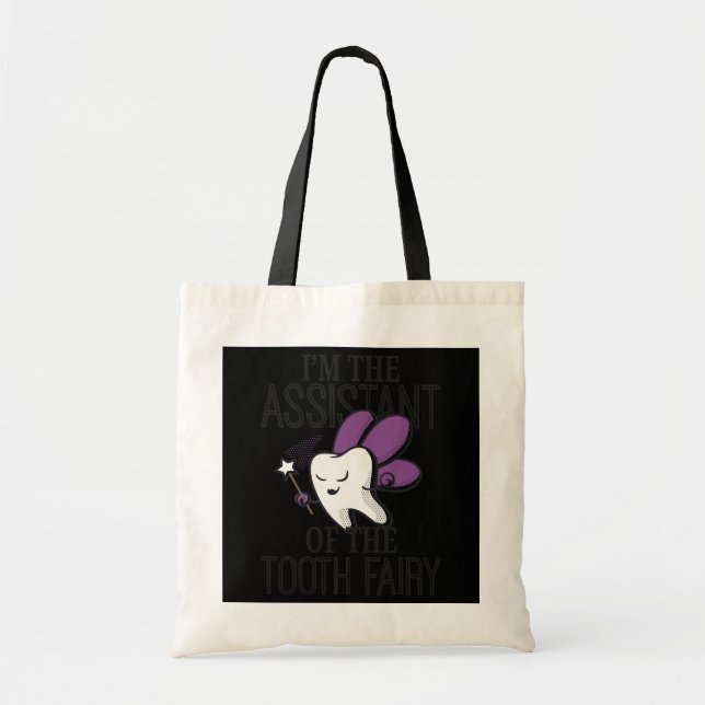 Tooth Fairy Dentist Dental Assistant Nurse Tygkasse (Framsidan)
