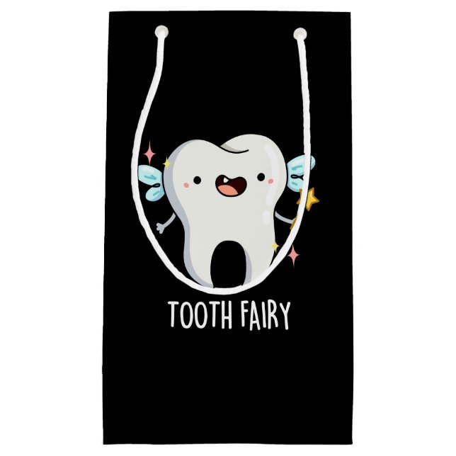 Tooth Fairy Funny Tooth Pun Mörk BG (Framsidan)