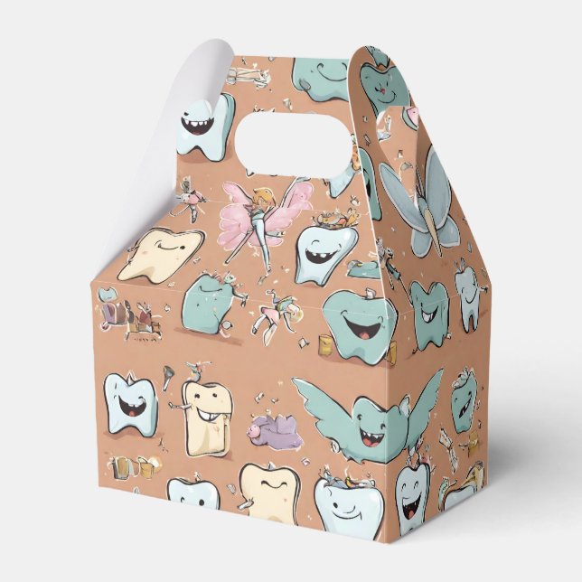 Tooth Fairy Gift Box Presentaskar (Framsidan Sidan)