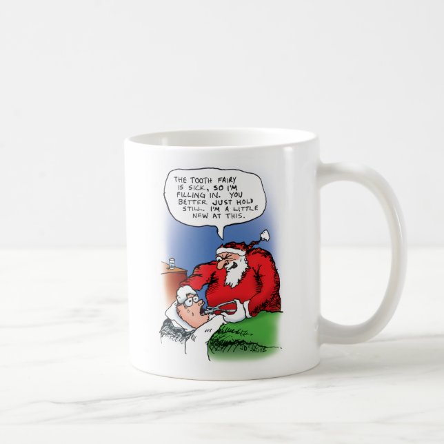 Tooth Fairy Santa Mugg (Höger)