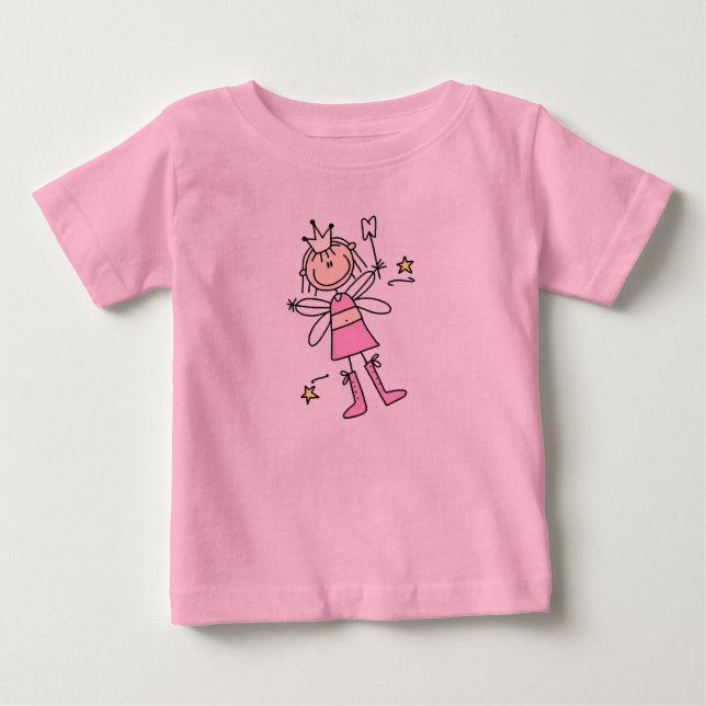 Tooth Fairy Stick figur Shirt Tee Shirt (Framsida)