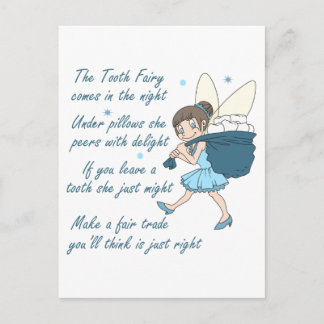 Tooth Fairy Vykort