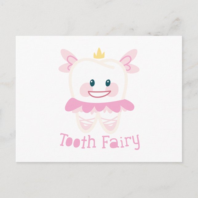 Tooth Fairy Vykort (Framsida)