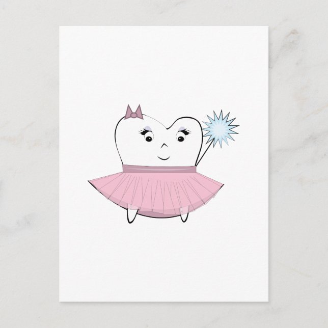 Tooth Fairy Vykort (Framsida)