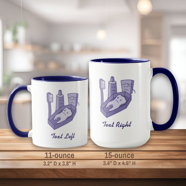 Tooth Funeral Mugg (Skapare uppladdad)