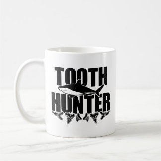 Tooth Hunter Paleontology Shark th Collecting Kaffemugg