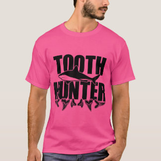 Tooth Hunter Paleontology Shark th Collecting T Shirt