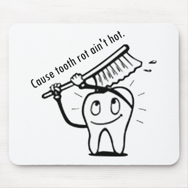 Tooth Rot Is inte Hett Musmatta (Framsidan)