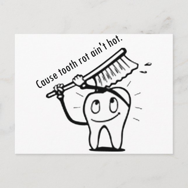 Tooth Rot Is inte Hett Vykort (Framsida)