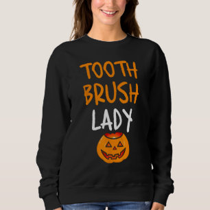Toothbrush Dam Funny Pumpkin Nurse Dentist Lazy H T Shirt
