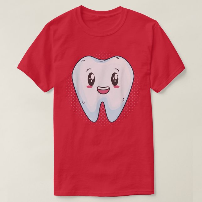 Toothfairy Gift Lycklig Tooth Fairy Trollspö Denti T Shirt (Design framsida)