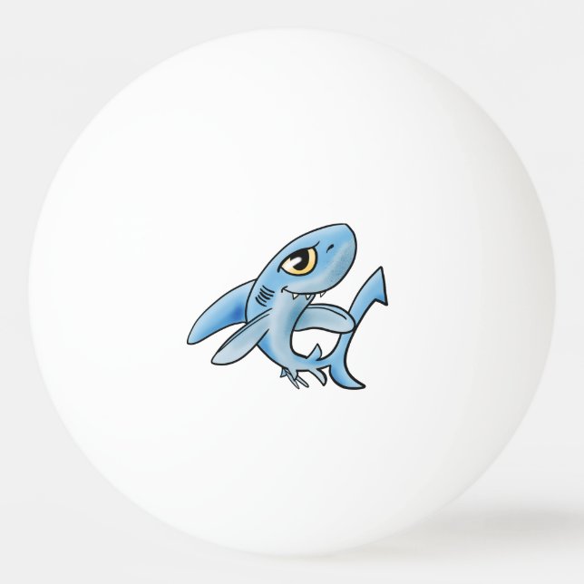 Toothy Flin Shark Ping Pong Boll (Framsidan)