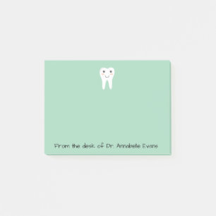 Toothy noterar post-it block
