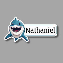 Toothy Shark ID Klistermärken