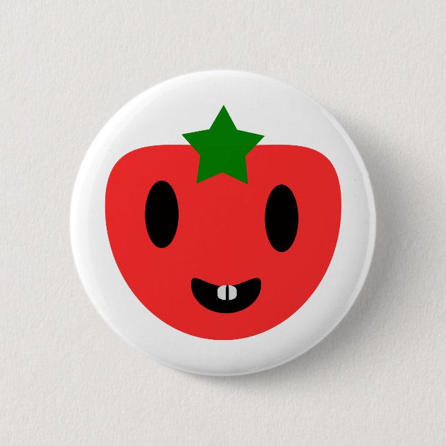Toothy Tomato Knapp (Framsida)