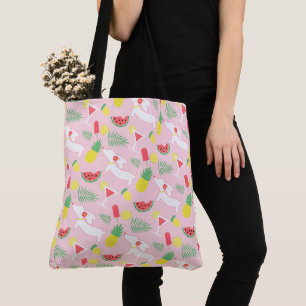 Tootie Fruktigare Dachshund Cutie Beach Bag Doxie Tygkasse