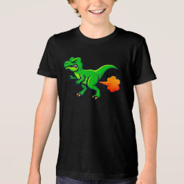 Tootin' T-Rex Rolig Dino Fart T Shirt