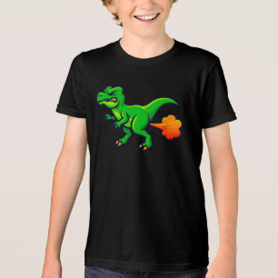 Tootin' T-Rex Rolig Dino Fart T Shirt