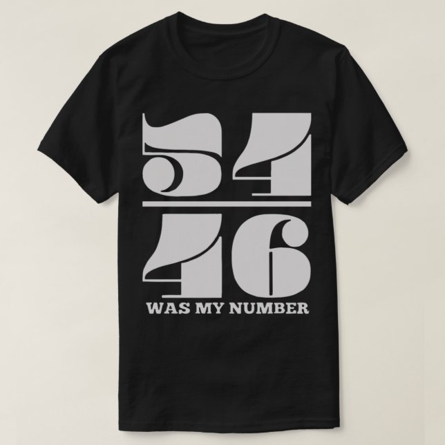 Toots And The Maytals 54 46 Was My Number T-Shirt (Design framsida)
