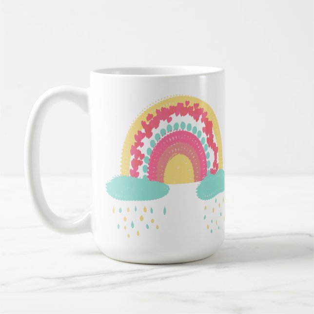 Tootsie Fruktig Rainbow Coffee Mugg (Vänster)