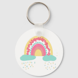 Tootsie Fruktig Rainbow Keychain Nyckelring