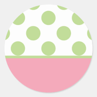 Tootsie Turtle Kuvert Seal Runt Klistermärke