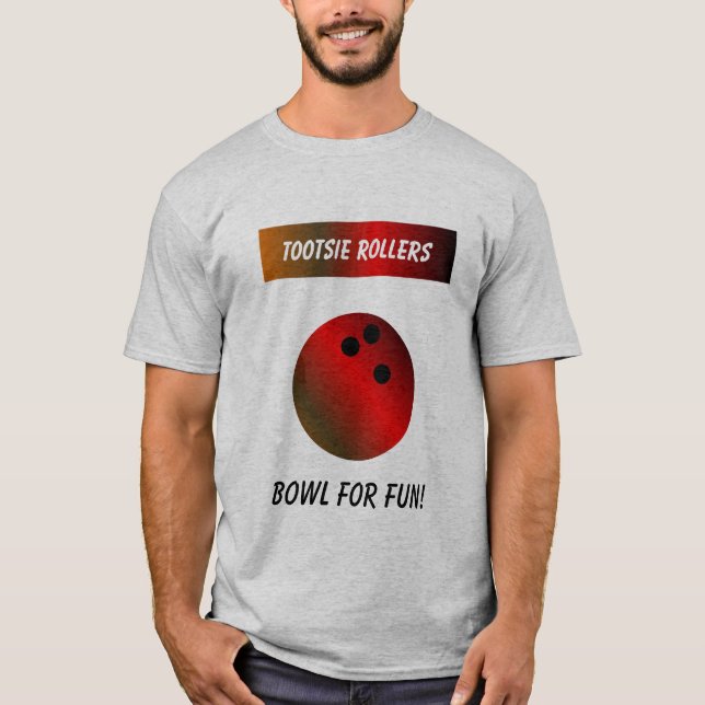 Tootsierullar, bunke för roligt! T-TRÖJA Tröja (Framsida)