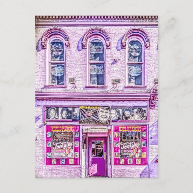 Tootsies Orchid Lounge-vykort Vykort (Framsida)