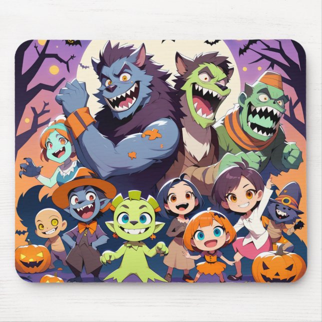Top 10 Halloween MOUSE PAD Musmatta (Framsidan)
