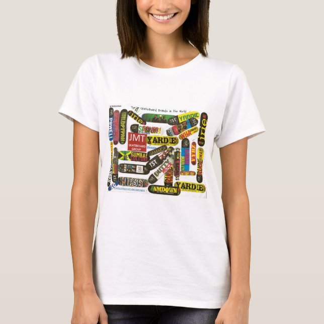 TOP 11 JMT Skateboards i Världen T Shirt (Framsida)