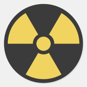 Top 15 - Fullt Nuke Runt Klistermärke