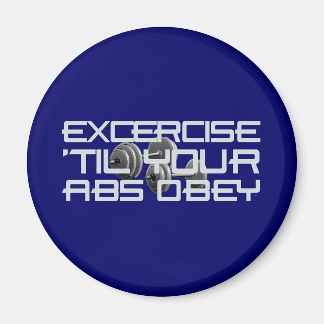 TOP Abs Obey Magnet (Framsidan)