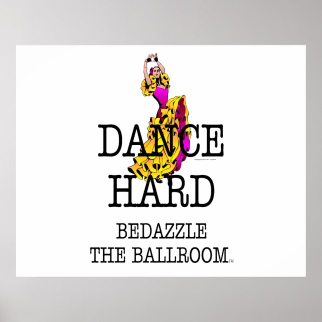TOP Ballroom Dazzle Poster (Framsidan)