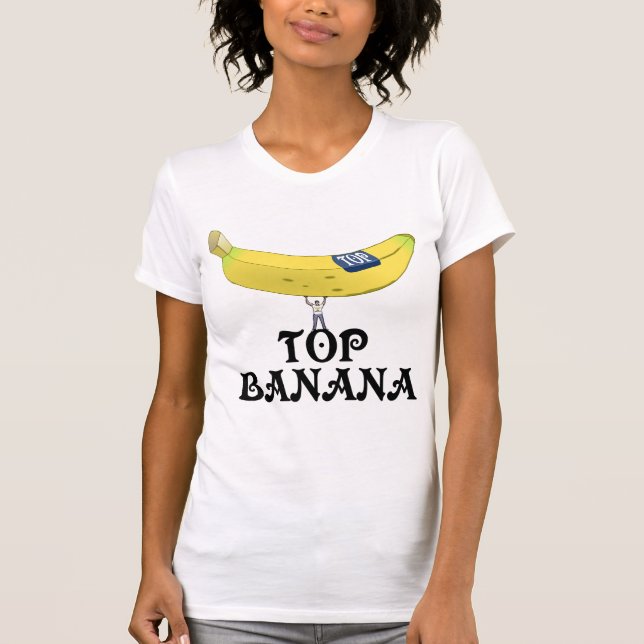 Top Banana - Anpassad Tee (Framsida)