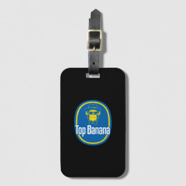 Top Banana Luggage Tag Bagagebricka