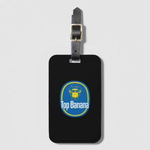 Top Banana Luggage Tag Bagagebricka