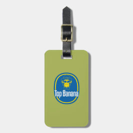 Top Banana Luggage Tag Bagagebricka