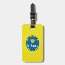 Top Banana Luggage Tag Bagagebricka