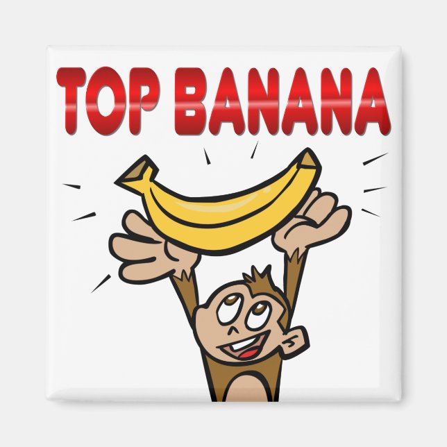 Top Banana Magnet (Framsidan)