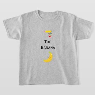 Top Banana med hängande apa barn t-shirt
