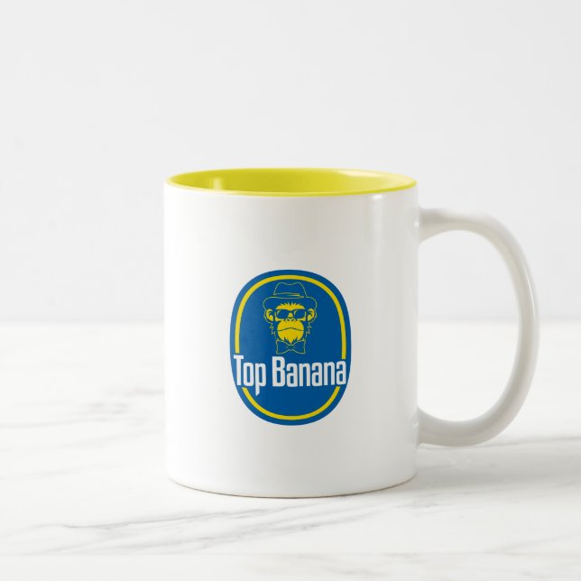 Top Banana Två-Tonad Mugg (Höger)