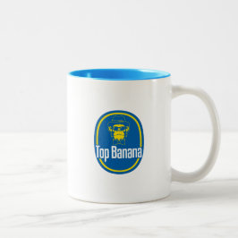 Top Banana Two-Tone Coffee Mugg