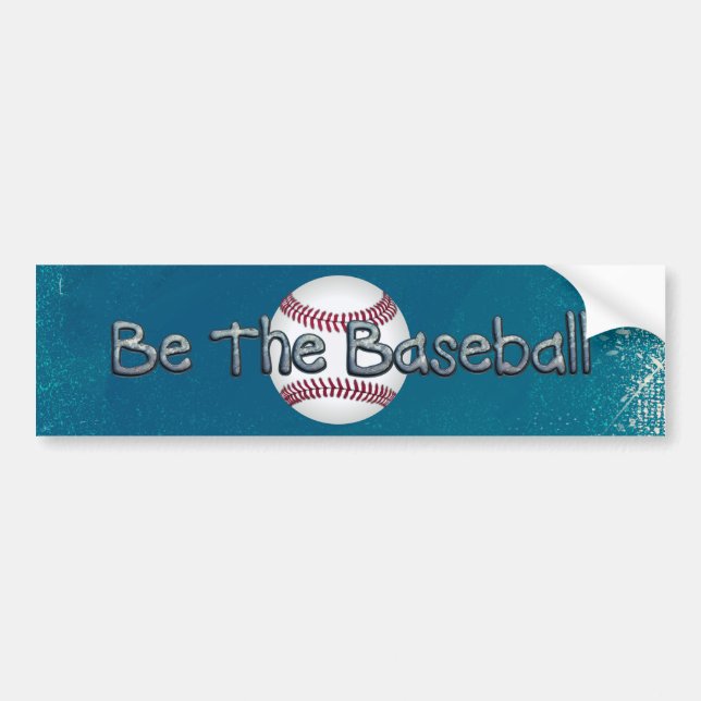 TOP Baseboll Slogan Bildekal (Framsidan)