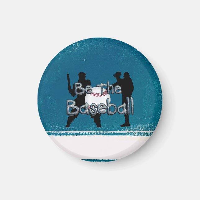 TOP Baseboll Slogan Magnet (Framsidan)