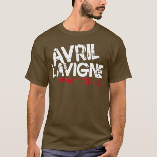 TOP Beval Musician Avril Lavigne Retro 1  T Shirt