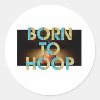 TOP Born till Ring Runt Klistermärke