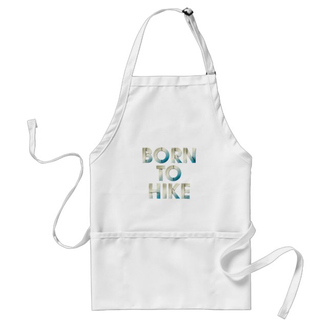 TOP Born to Hike Aprons Förkläde (Framsidan)