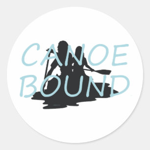 TOP Canoe Bound Runt Klistermärke